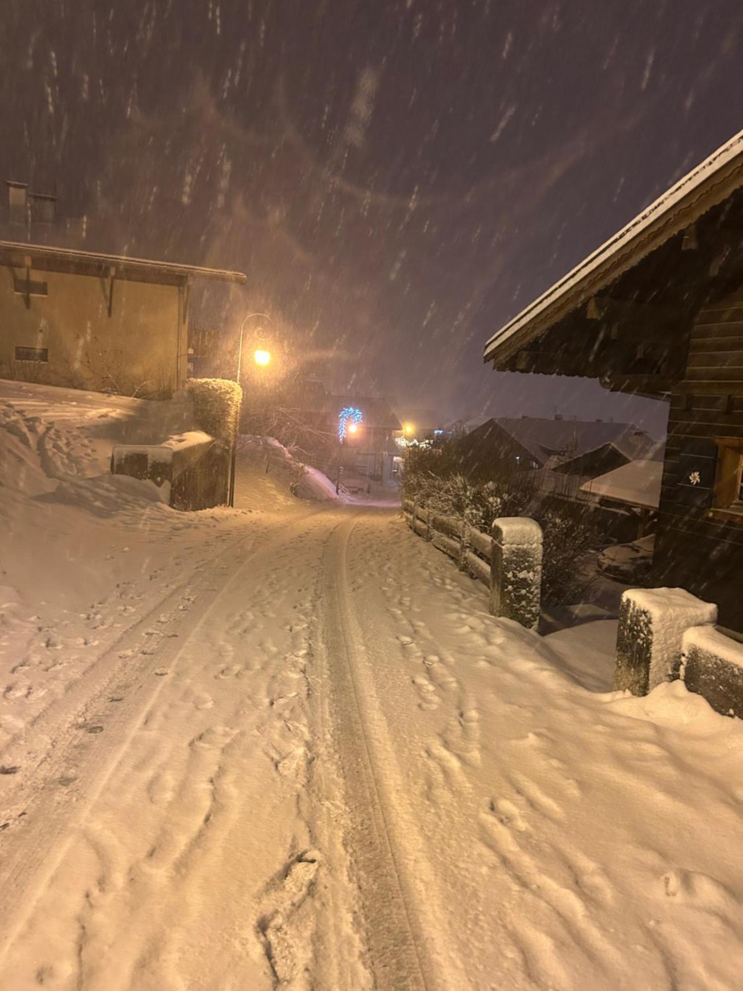シャテルLe Hameau Des 4 Saisonsアパートメント エクステリア 写真